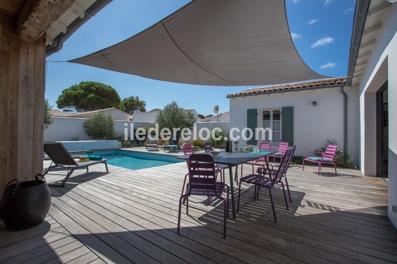 Photo 24 : TERRASSE d'une maison située à La Couarde-sur-mer, île de Ré.