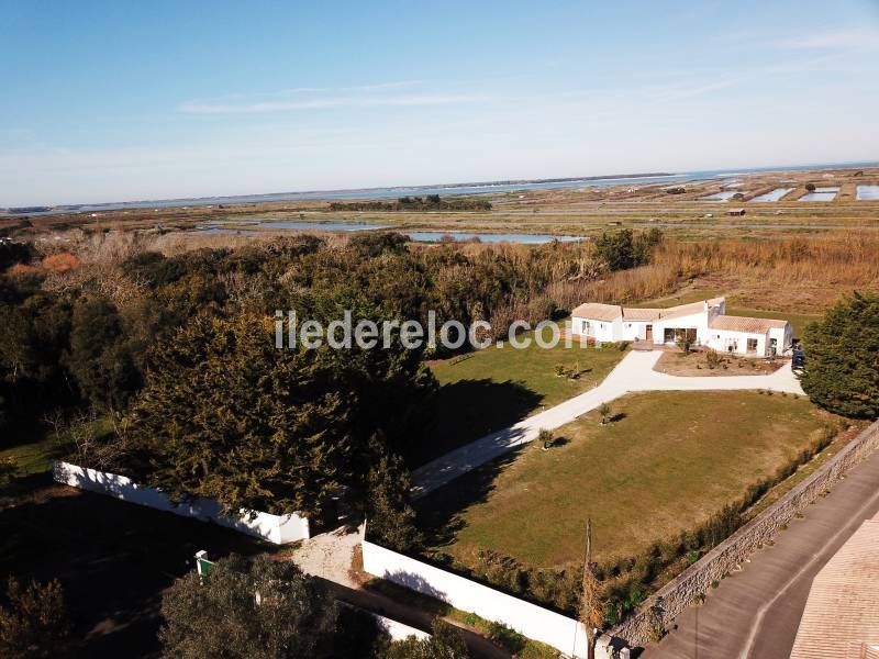 Photo 1 : EXTERIEUR d'une maison située à La Couarde-sur-mer, île de Ré.