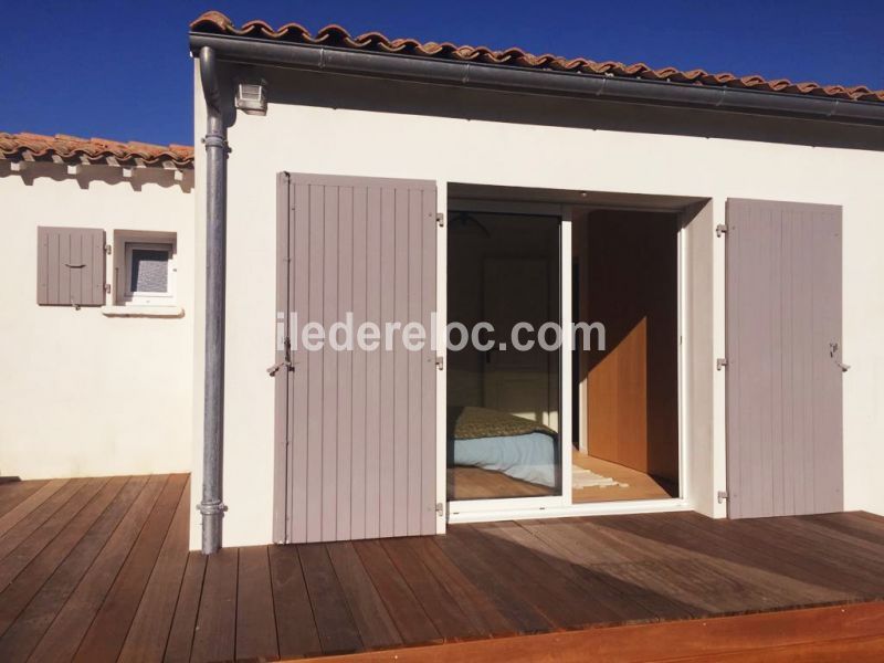 Photo 18 : CHAMBRE d'une maison située à La Couarde-sur-mer, île de Ré.