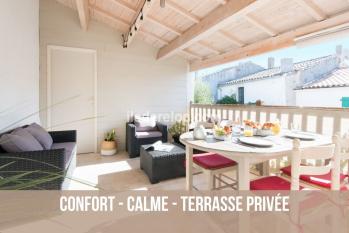 Ile de Ré:Belle location  et sa terrasse privative