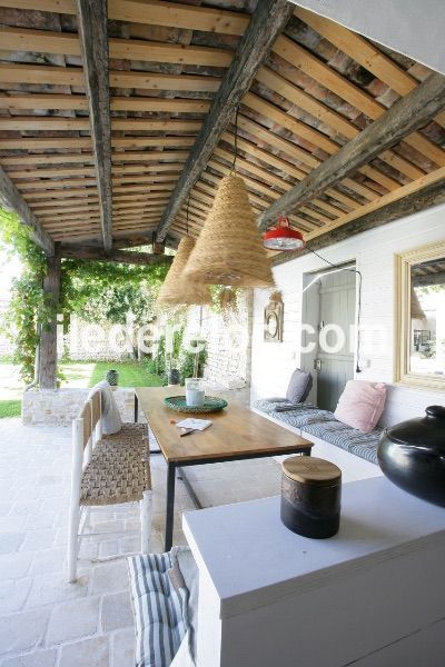 Photo 5 : JARDIN d'une maison située à Saint-Martin-de-Ré, île de Ré.