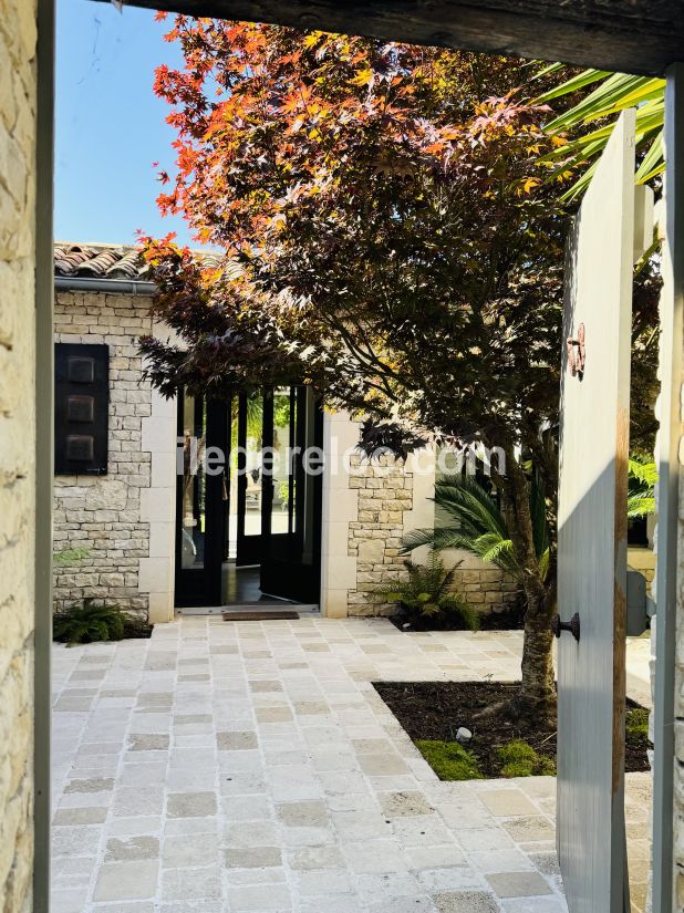 Photo 16 : PATIO d'une maison situ&eacute;e &agrave; Saint-Martin-de-R&eacute;, &icirc;le de R&eacute;.