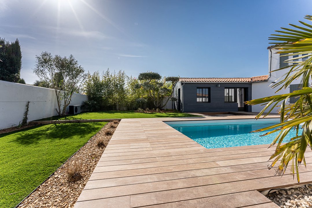 Photo 1 :  d'une maison située à Le Bois-Plage-en-Ré, île de Ré.