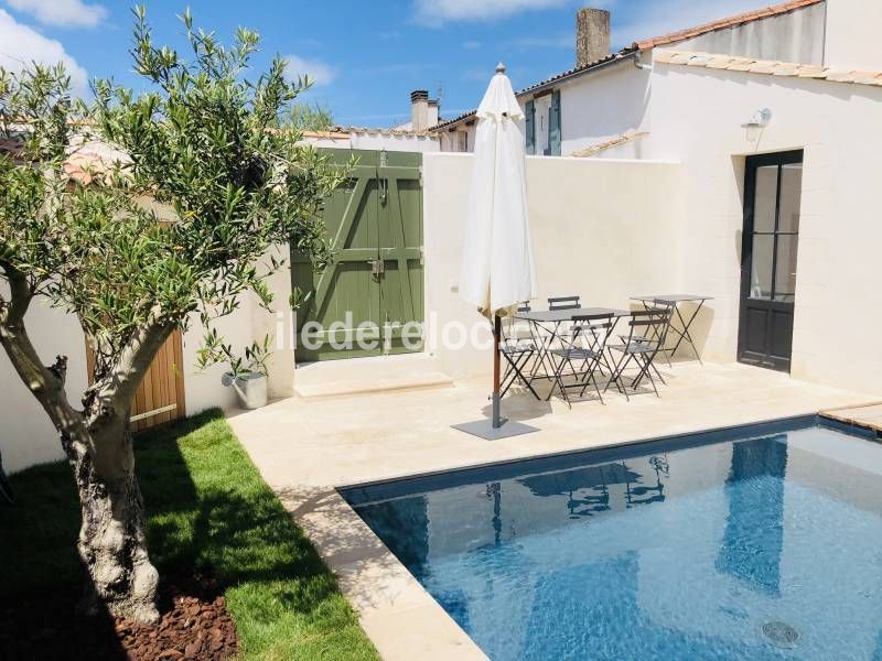 Photo 2 : TERRASSE d'une maison située à La Flotte-en-Ré, île de Ré.