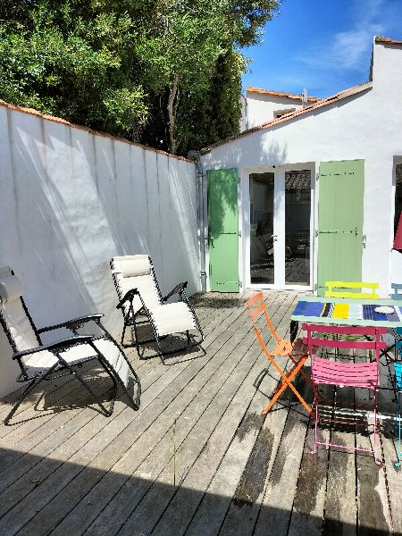 Photo 4 : EXTERIEUR d'une maison située à Saint-Clément-des-Baleines, île de Ré.