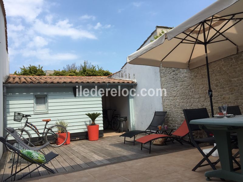 Photo 4 : EXTERIEUR d'une maison située à Le Bois-Plage-en-Ré, île de Ré.