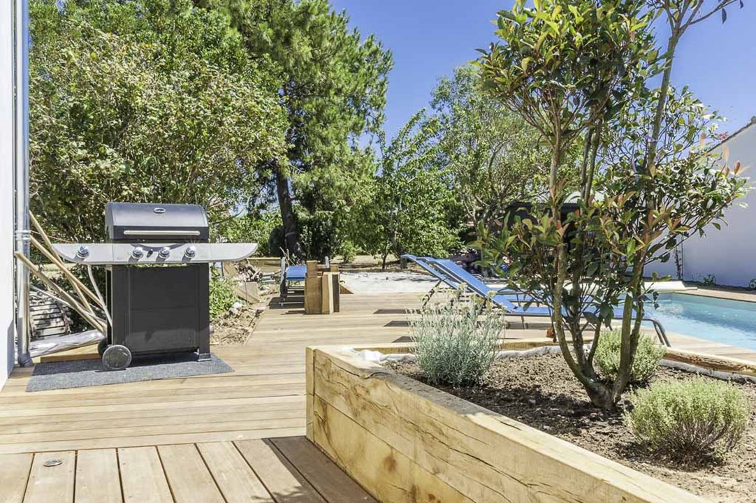 Photo 2 :  d'une maison située à La Flotte-en-Ré, île de Ré.