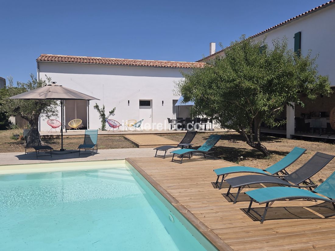 Photo 5 : PISCINE d'une maison situ&eacute;e &agrave; La Couarde-sur-mer, &icirc;le de R&eacute;.