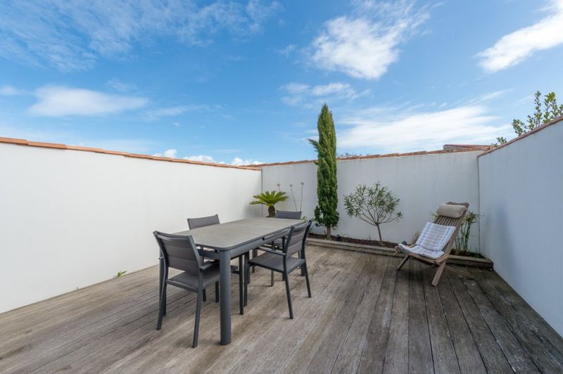 Photo 4 : TERRASSE d'une maison située à La Couarde-sur-mer, île de Ré.