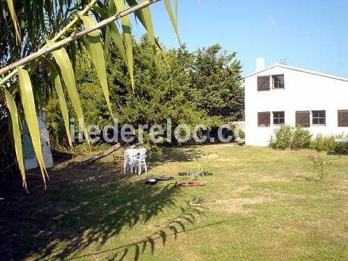 Photo 1 : JARDIN d'une maison située à La Couarde-sur-mer, île de Ré.