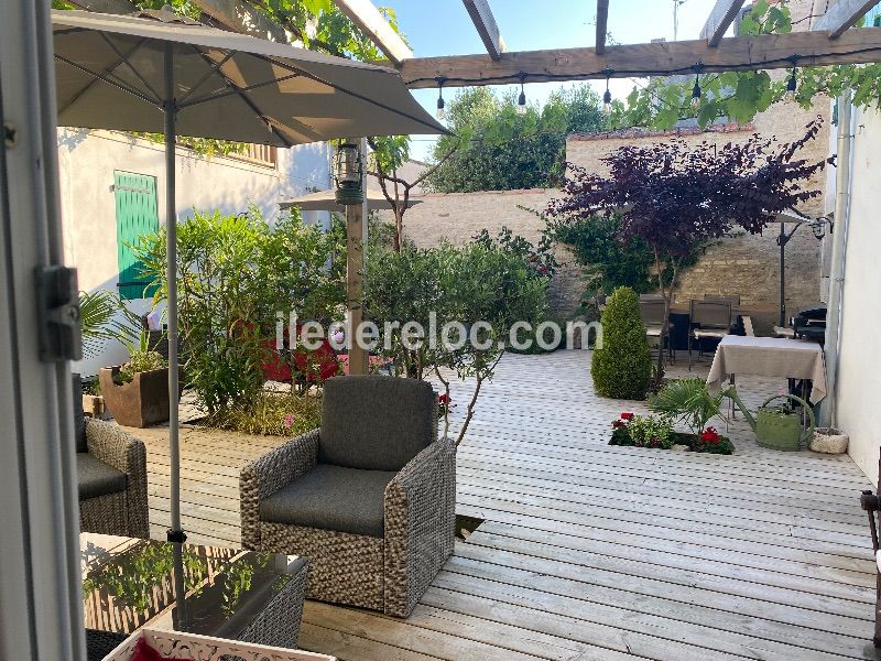 Photo 25 : PATIO d'une maison située à La Couarde-sur-mer, île de Ré.