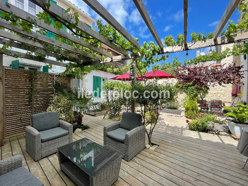 Photo 26 : PATIO d'une maison située à La Couarde-sur-mer, île de Ré.