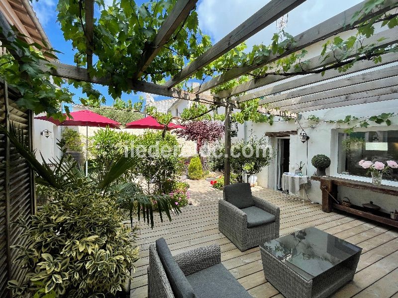 Photo 27 : PATIO d'une maison située à La Couarde-sur-mer, île de Ré.