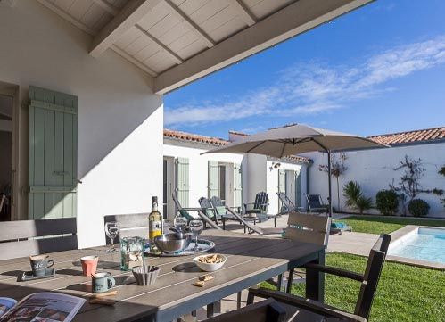 Photo 20 : PATIO d'une maison située à Sainte-Marie-de-Ré, île de Ré.