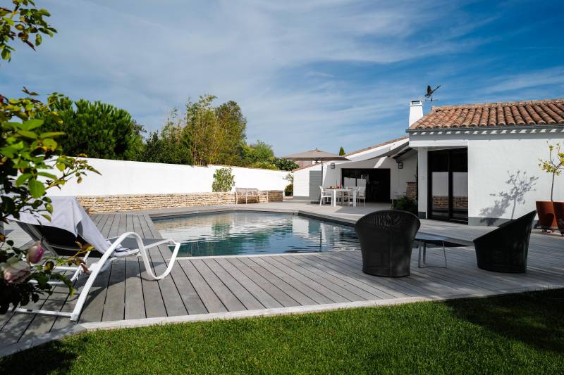 Photo 4 : EXTERIEUR d'une maison située à Loix, île de Ré.