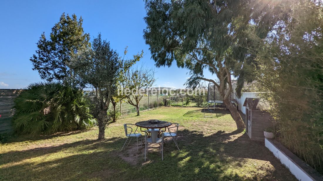 Photo 6 : JARDIN d'une maison située à La Couarde-sur-mer, île de Ré.