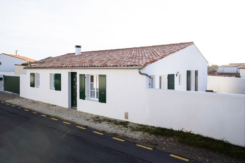 Photo 2 : EXTERIEUR d'une maison située à Rivedoux-Plage, île de Ré.