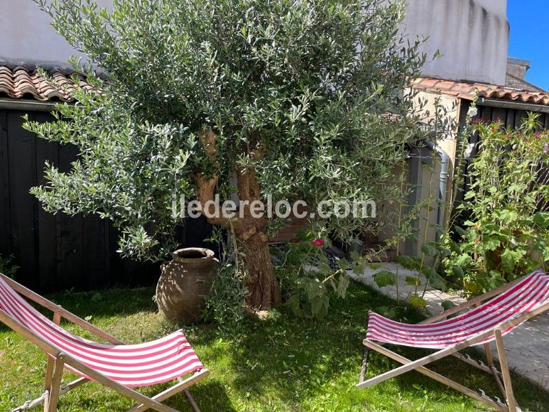 Photo 11 : JARDIN d'une maison située à Le Bois-Plage-en-Ré, île de Ré.