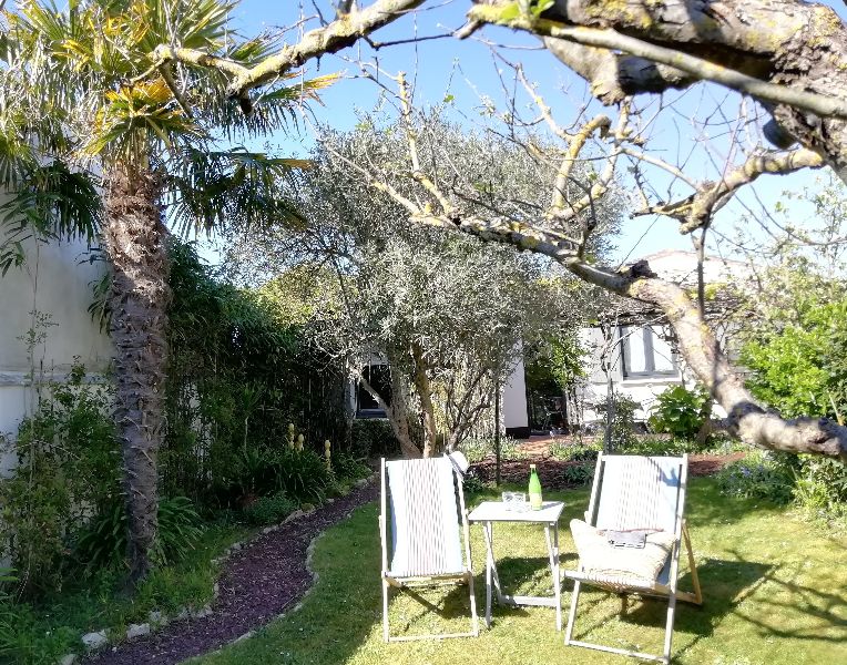 Photo 1 : EXTERIEUR d'une maison située à Sainte-Marie-de-Ré, île de Ré.