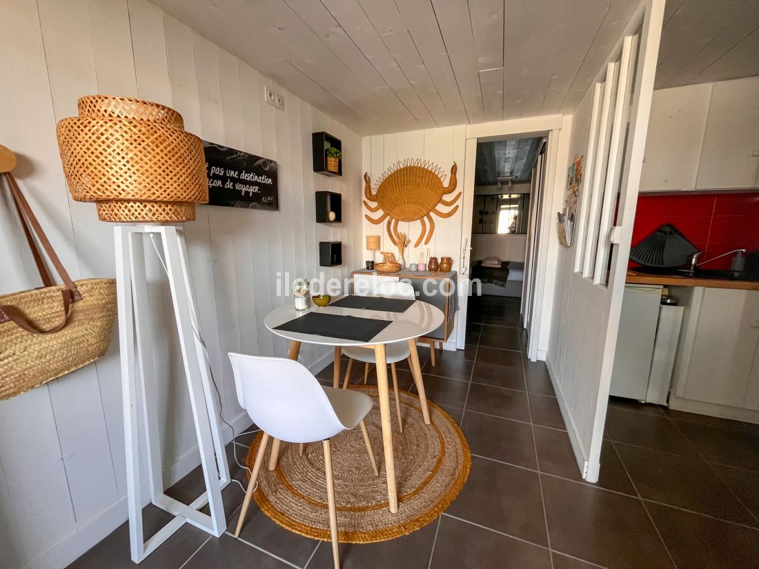 Photo 4 : SEJOUR d'une maison située à Le Bois-Plage-en-Ré, île de Ré.