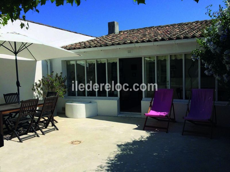 Photo 4 : PATIO d'une maison située à Saint-Clément-des-Baleines, île de Ré.