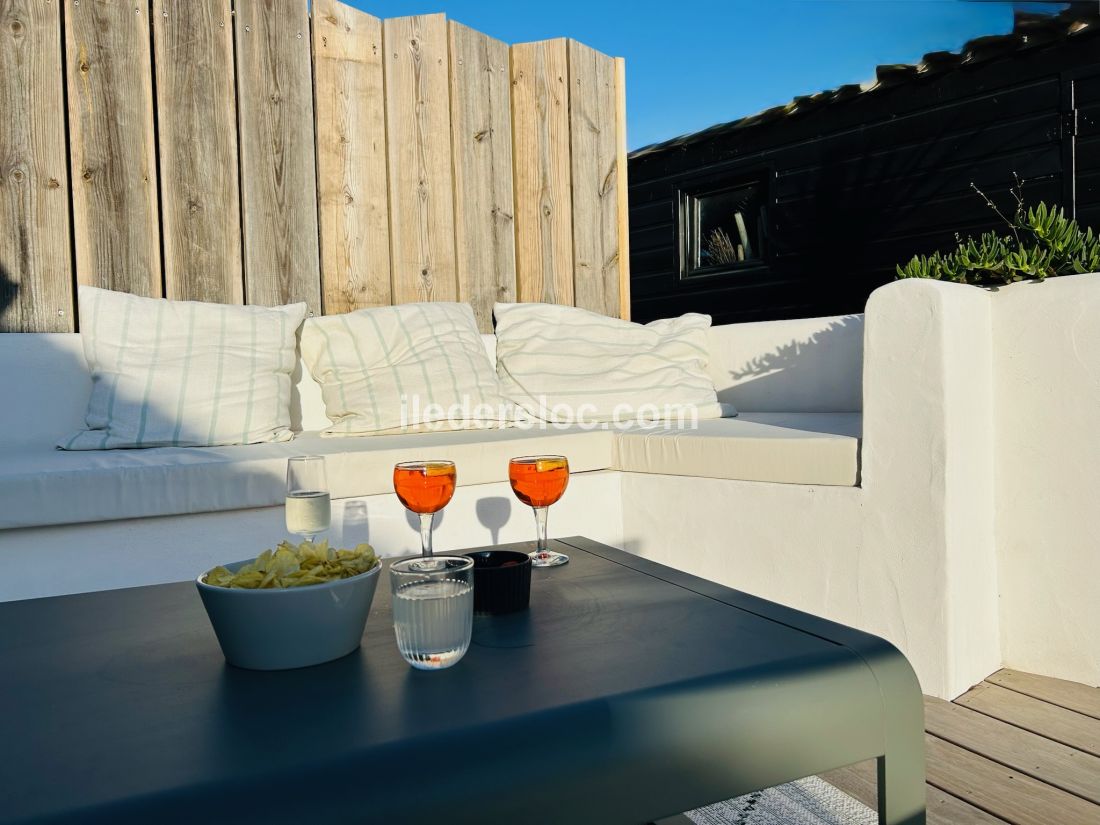 Photo 26 : TERRASSE d'une maison situ&eacute;e &agrave; Le Bois-Plage-en-R&eacute;, &icirc;le de R&eacute;.