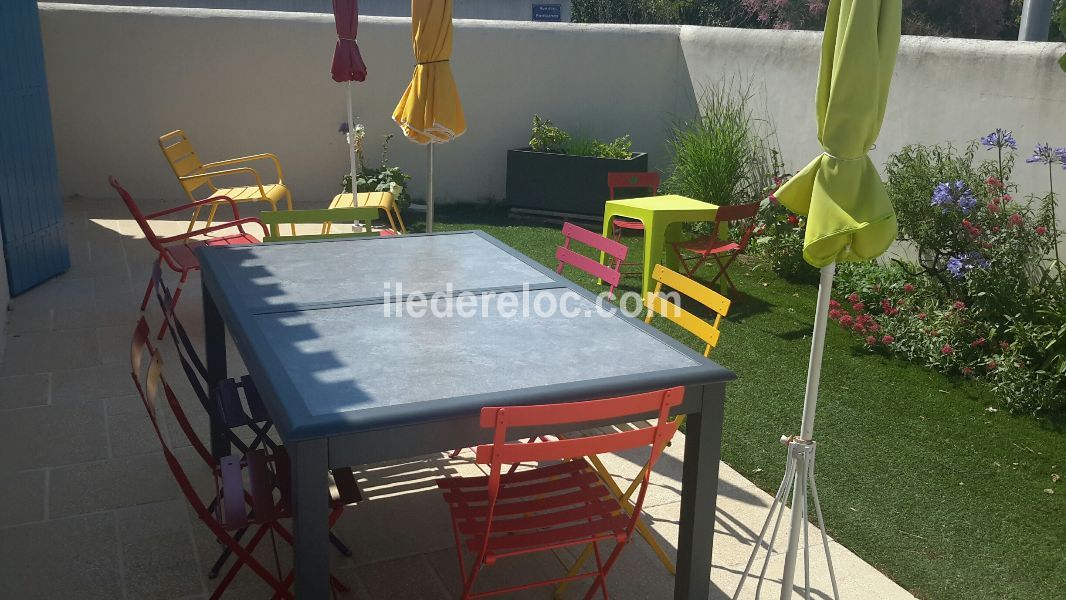 Photo 13 : PATIO d'une maison située à Le Bois-Plage-en-Ré, île de Ré.