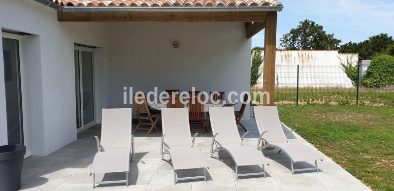 Photo 22 : TERRASSE d'une maison située à La Flotte-en-Ré, île de Ré.