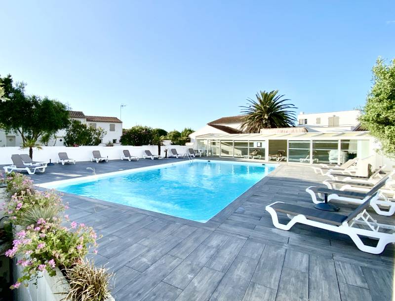 Photo 1 :  d'une maison située à La Couarde-sur-mer, île de Ré.