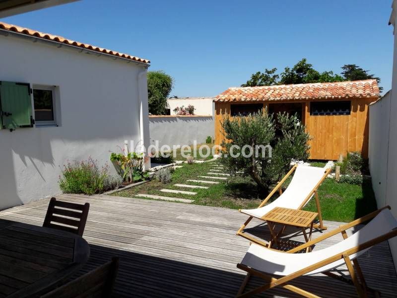 Photo 27 : TERRASSE d'une maison située à Saint-Clément-des-Baleines, île de Ré.