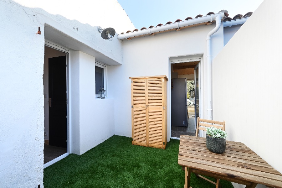 Photo 14 : PATIO d'une maison située à La Couarde-sur-mer, île de Ré.