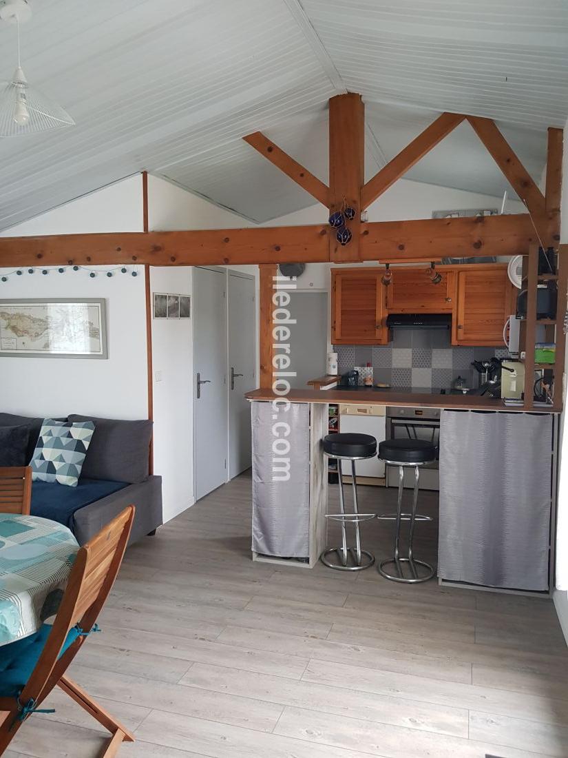 Photo 4 : SEJOUR d'une maison située à Saint-Clément-des-Baleines, île de Ré.