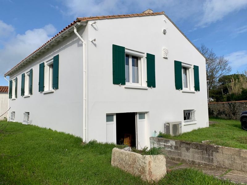 Photo 5 : EXTERIEUR d'une maison située à La Flotte-en-Ré, île de Ré.