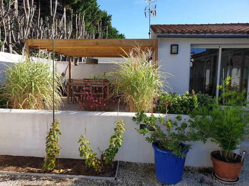 Photo 1 : EXTERIEUR d'une maison située à Sainte-Marie-de-Ré, île de Ré.