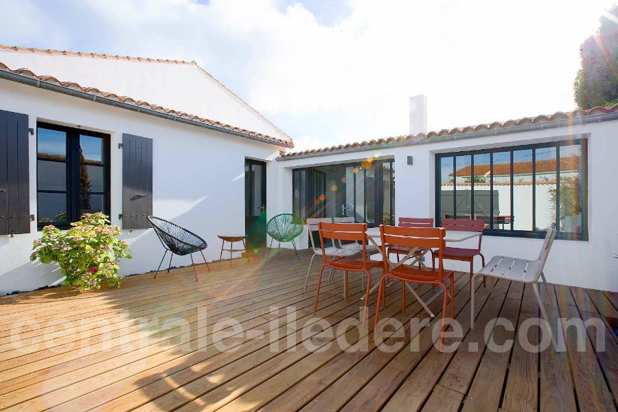 Photo 3 : NC d'une maison située à Le Bois-Plage-en-Ré, île de Ré.