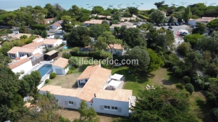 Ile de Ré:Maison 8-10 pers - 150m plage de la loge - grand jardin et piscine chauffée 12x5