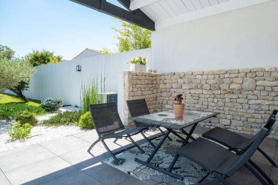 Photo 30 : JARDIN d'une maison située à La Flotte-en-Ré, île de Ré.