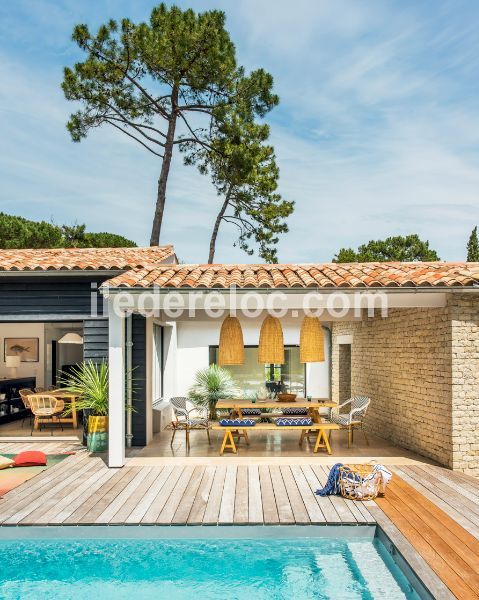 Photo 4 : PATIO d'une maison située à La Couarde-sur-mer, île de Ré.