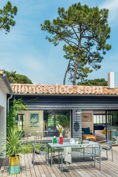 Photo 6 : TERRASSE d'une maison située à La Couarde-sur-mer, île de Ré.