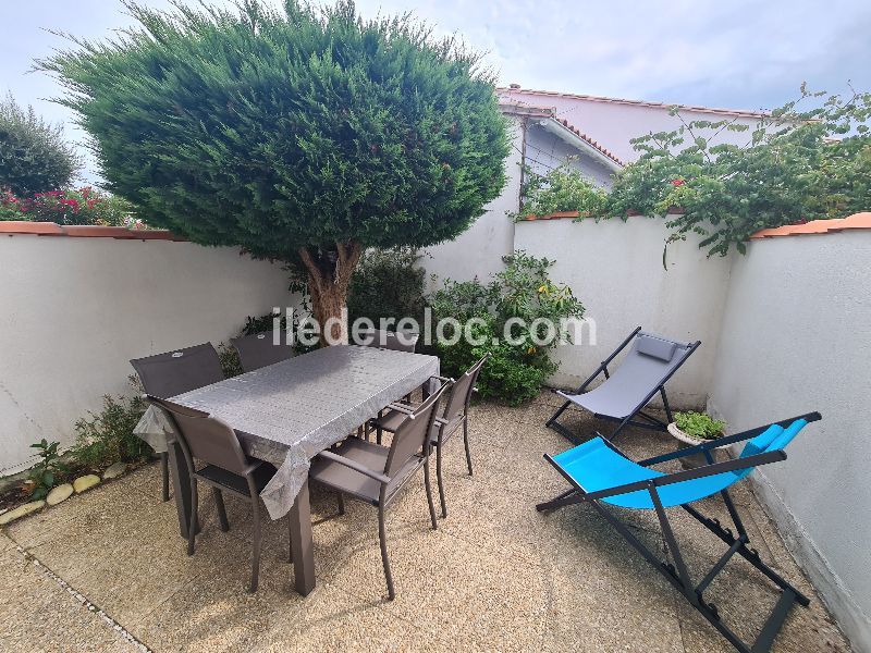 Photo 23 : TERRASSE d'une maison située à La Couarde-sur-mer, île de Ré.