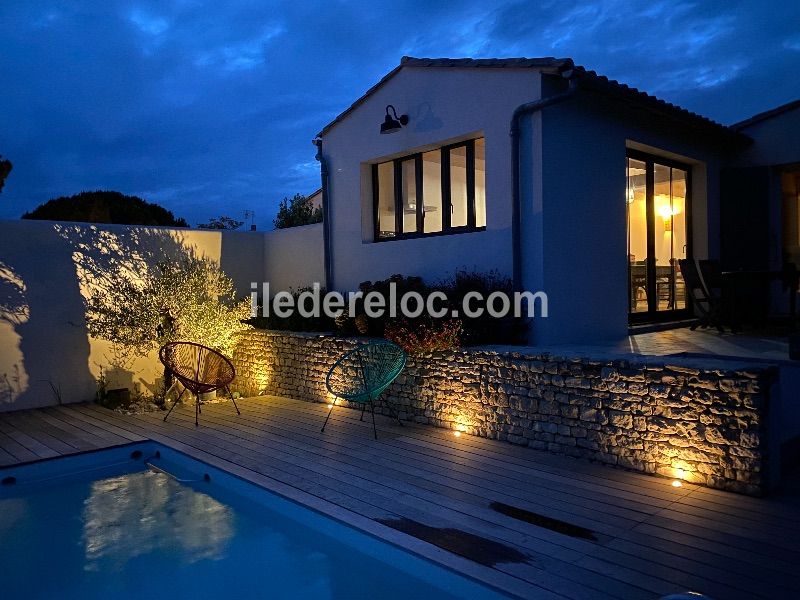 Photo 16 : TERRASSE d'une maison située à Loix, île de Ré.