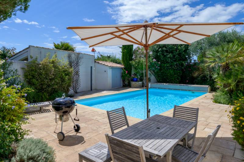 Photo 5 :  d'une maison située à Le Bois-Plage-en-Ré, île de Ré.