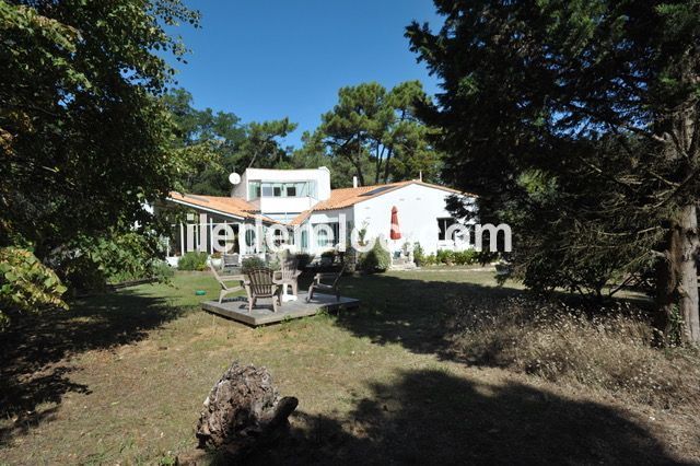 Photo 4 : EXTERIEUR d'une maison située à Rivedoux-Plage, île de Ré.