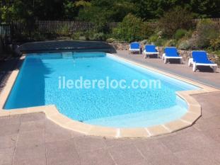 Ile de Ré:Villa 180m², 8 pers, classée 3, piscine privée, 3000m² ter clos