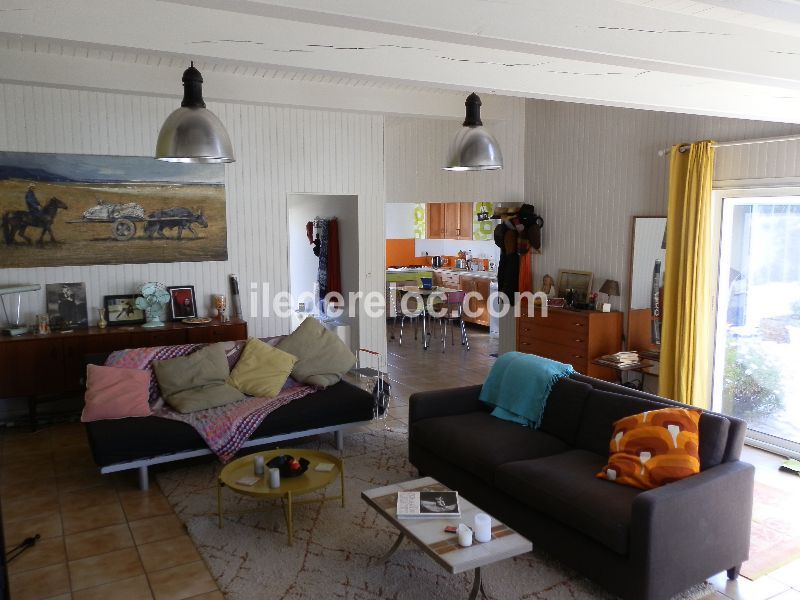 Photo 10 : SEJOUR d'une maison située à Les Portes-en-Ré, île de Ré.