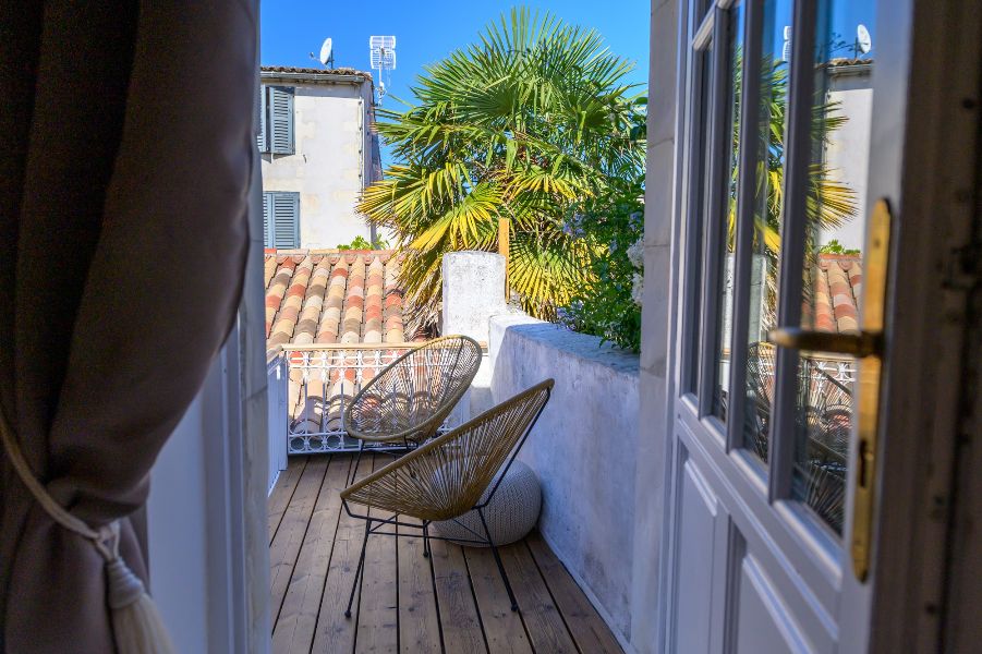 Photo 24 : EXTERIEUR d'une maison située à Saint-Martin-de-Ré, île de Ré.