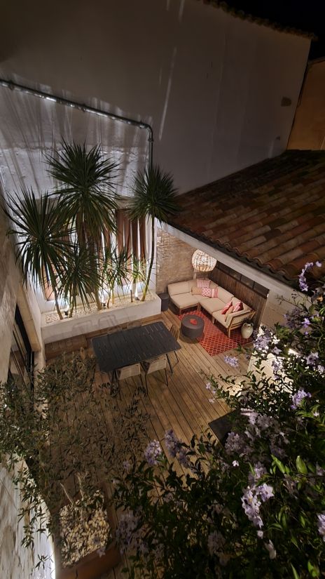 Photo 27 : PATIO d'une maison située à Saint-Martin-de-Ré, île de Ré.