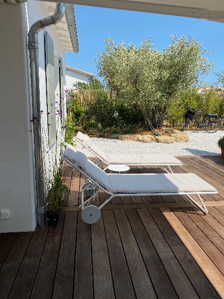 Photo 20 : JARDIN d'une maison située à Sainte-Marie, île de Ré.