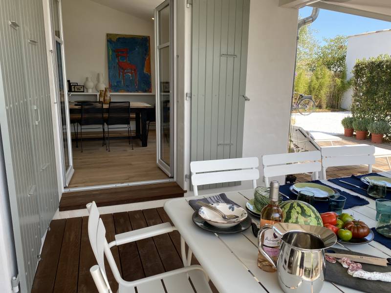 Photo 17 : JARDIN d'une maison située à Sainte-Marie, île de Ré.