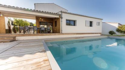 ile de ré Maison familiale pour 10 personnes avec piscine  la flotte